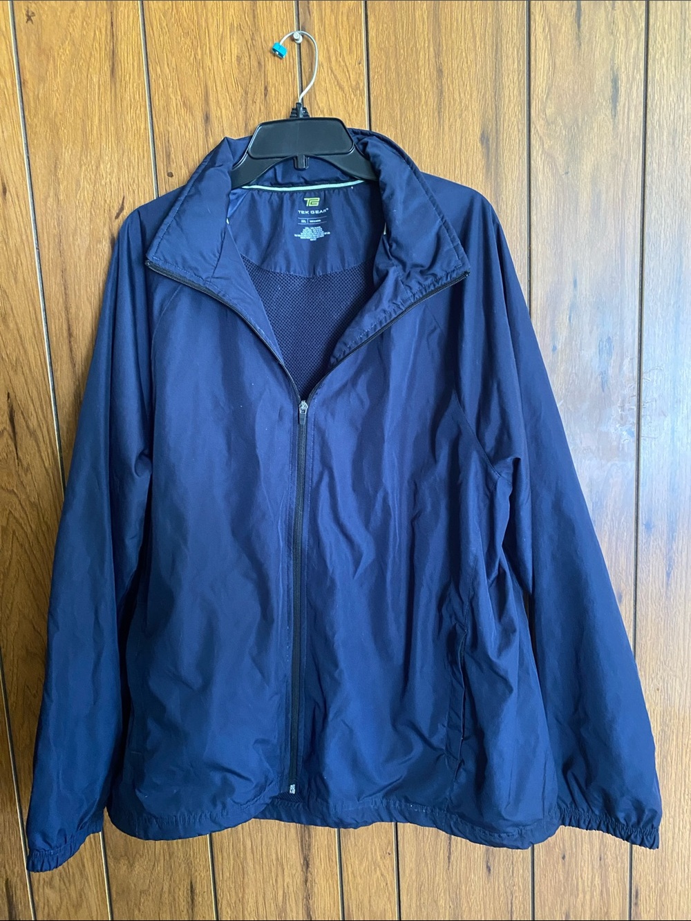 tek gear Navy Lightweight Zip-Up Jacket